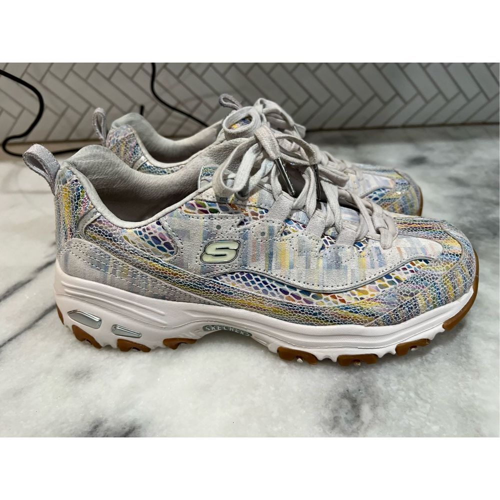 Skechers D Lites1.0 Sports Shoes Snake 13176